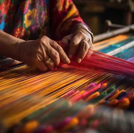 sustainable artisanal handloom fabrics, apparel…